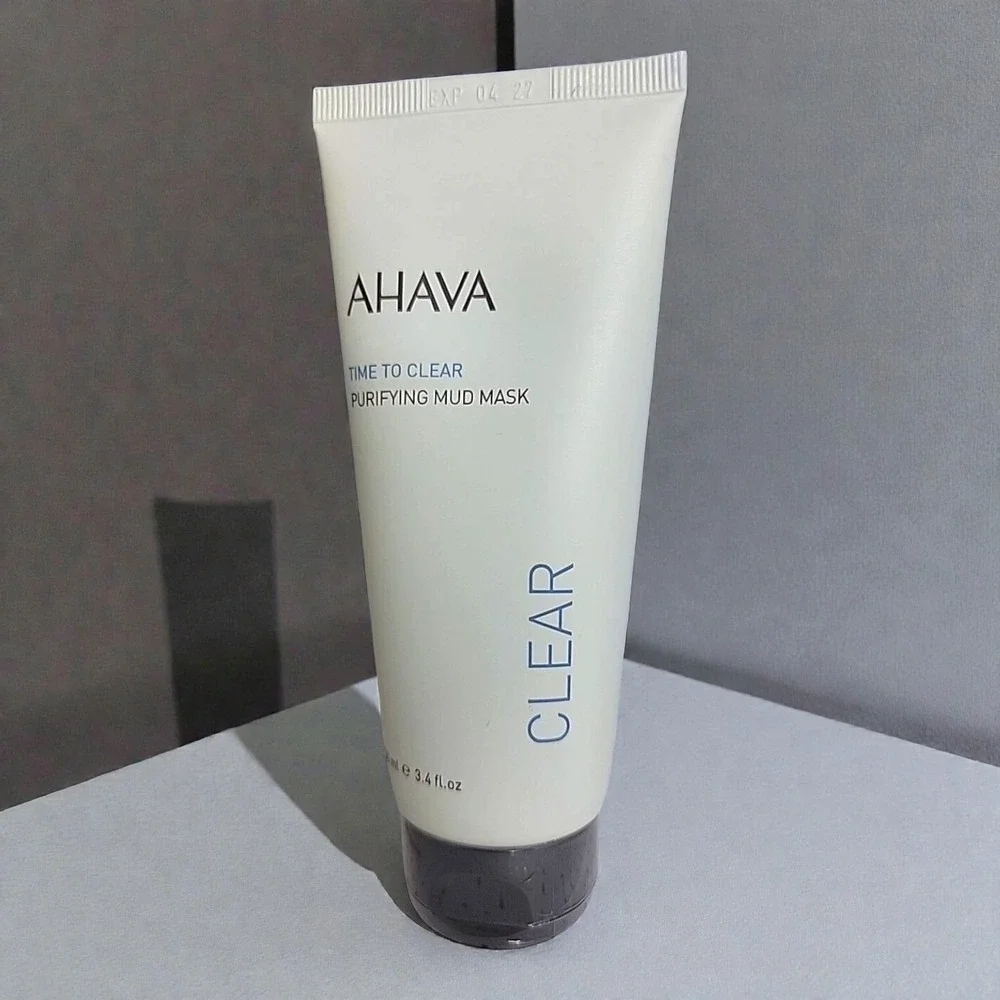 AHAVA Time to Clear Purifying Mud Mask Dead Sea Minerals 3.4 fl oz‎ NEW
